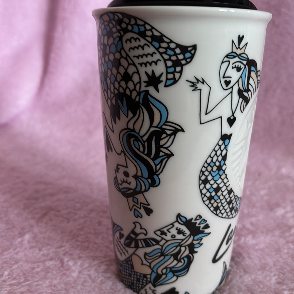 NWOT STARBUCKS GLASS TUMBLER - Picture 2 of 9